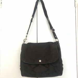 Black Original Canvas Coach Bag